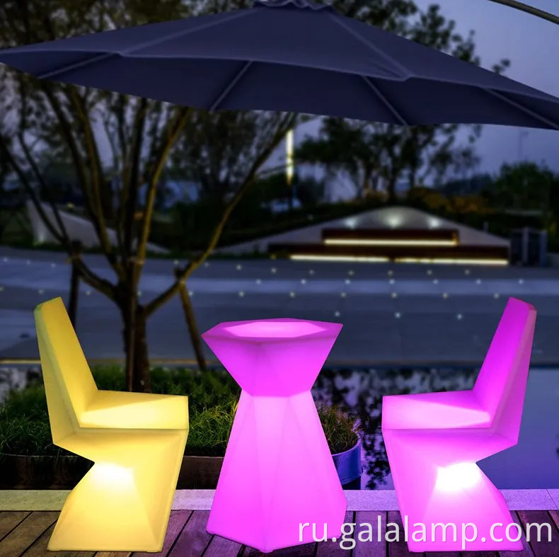 Элегантный светодиодный светодиодный обед на открытом воздухе для уютных балконов